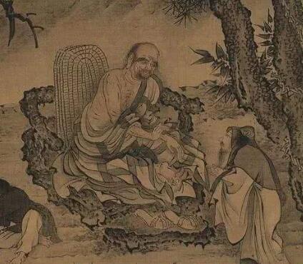 慧可妙法点醒为脱罪业前来求法的三祖